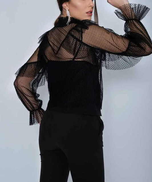 Tulle Blouse