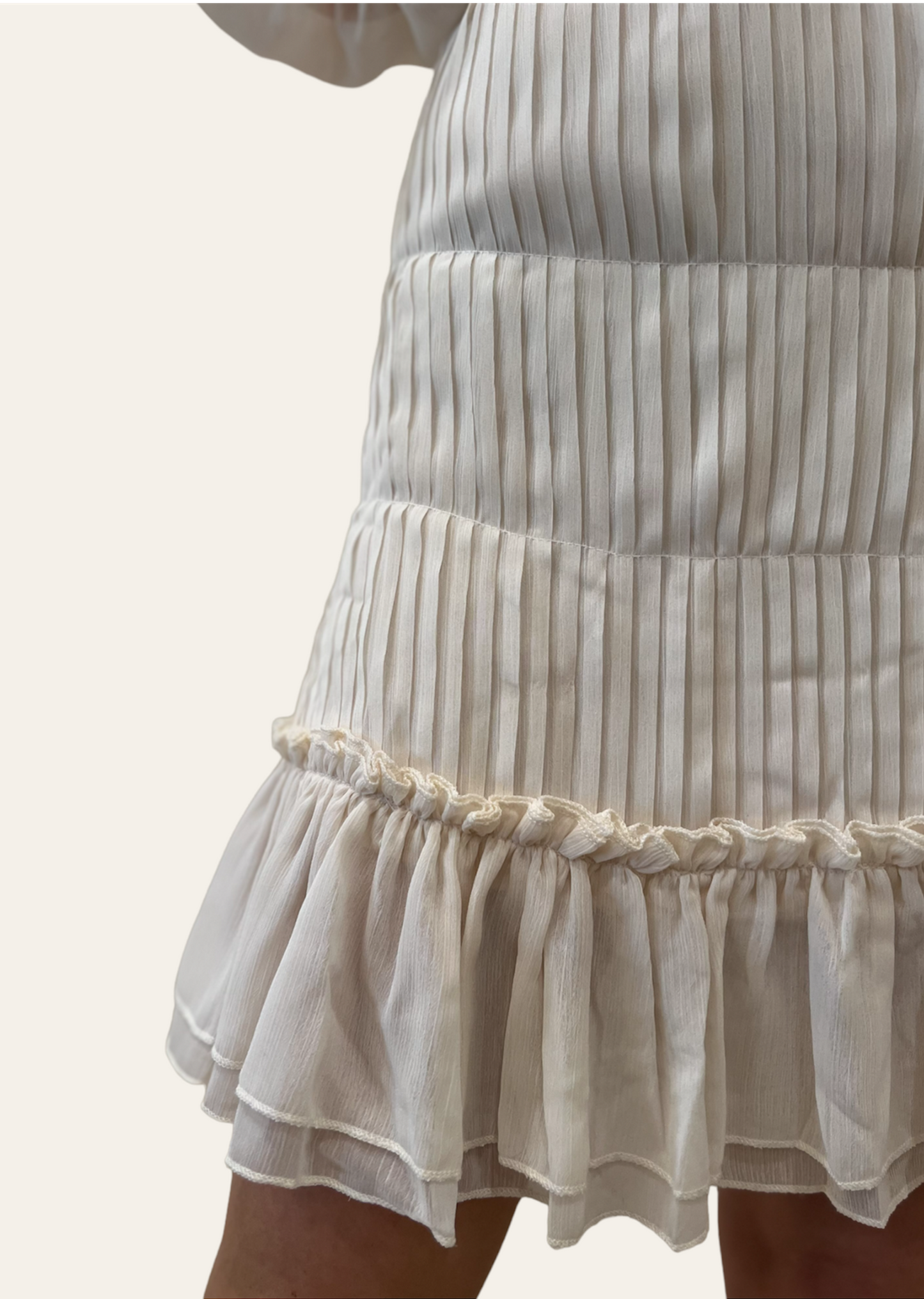 Long Sleeve Button-Up Mini Skirt Dress