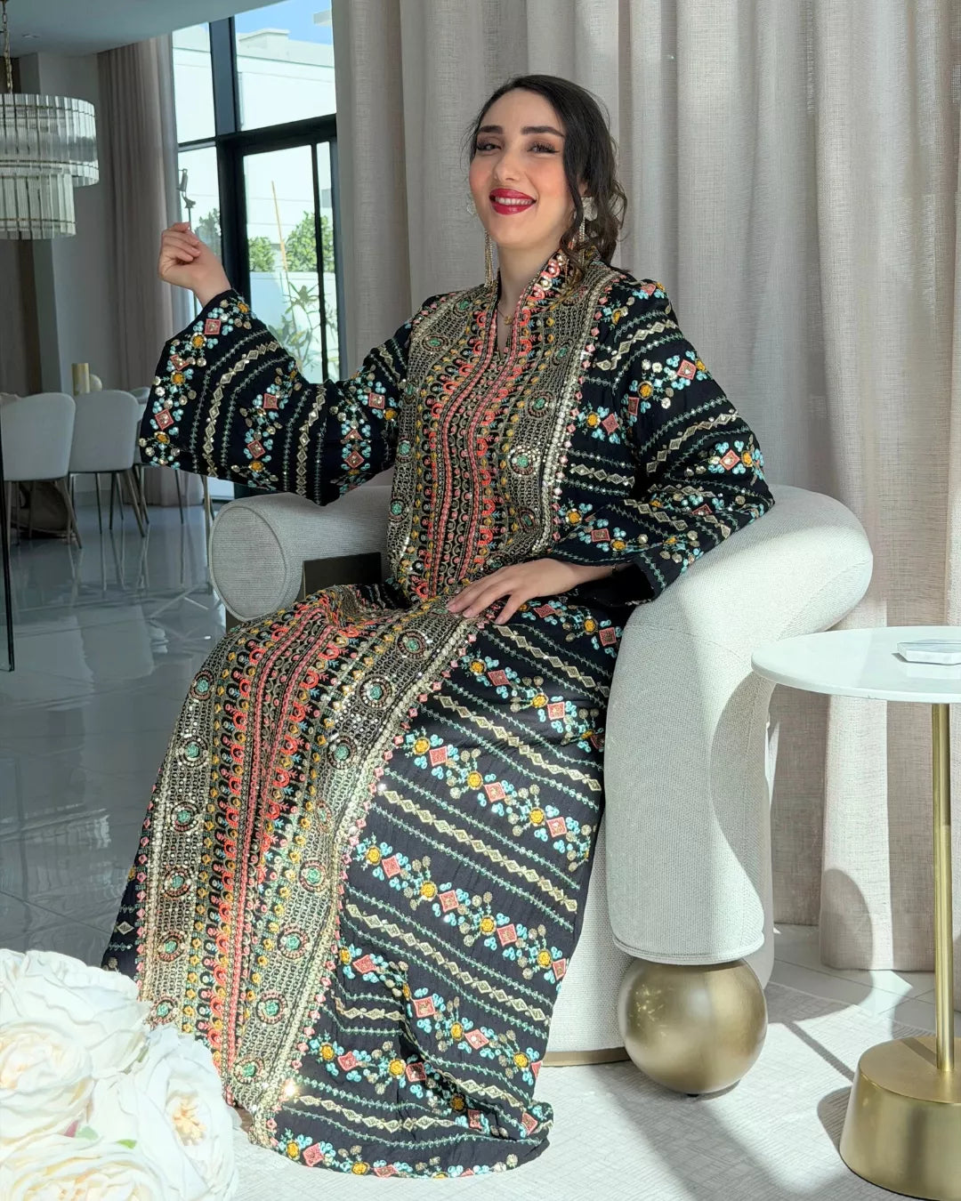 Cham Abaya – Black | Ramadan Collection