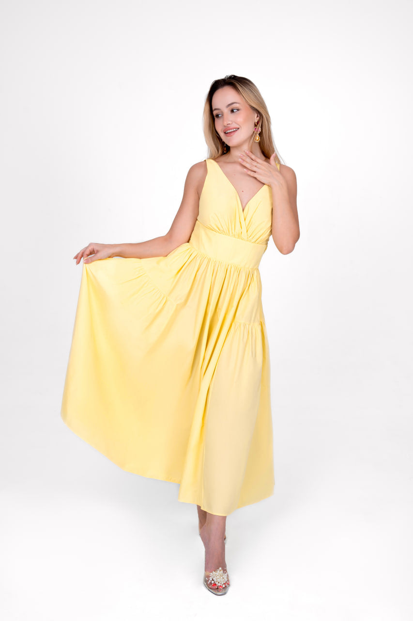 Sunshine Glow Maxi Dress