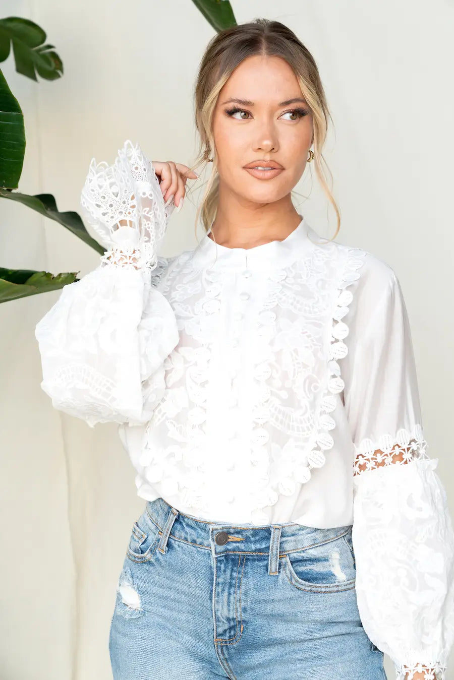 Off Shoulder Bow Tie Detailed Top