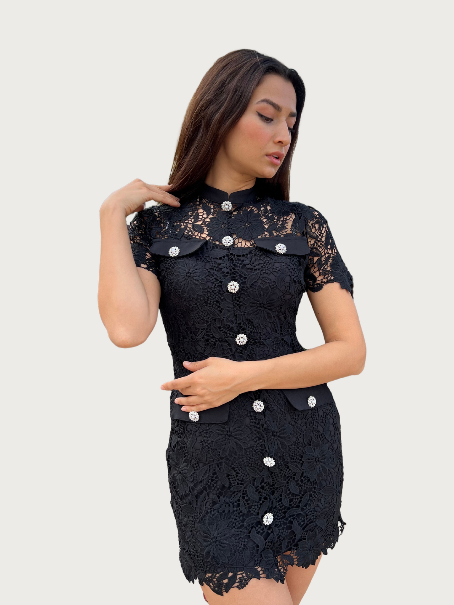 Lace Mini Dress