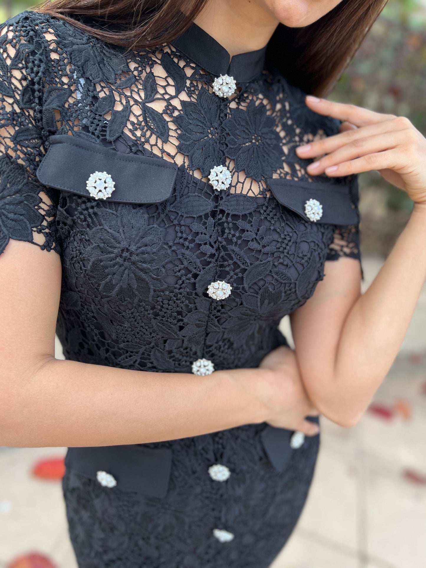 Lace Mini Dress