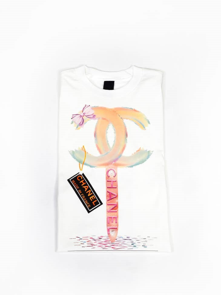 Colorful Lollipop Graphic Top