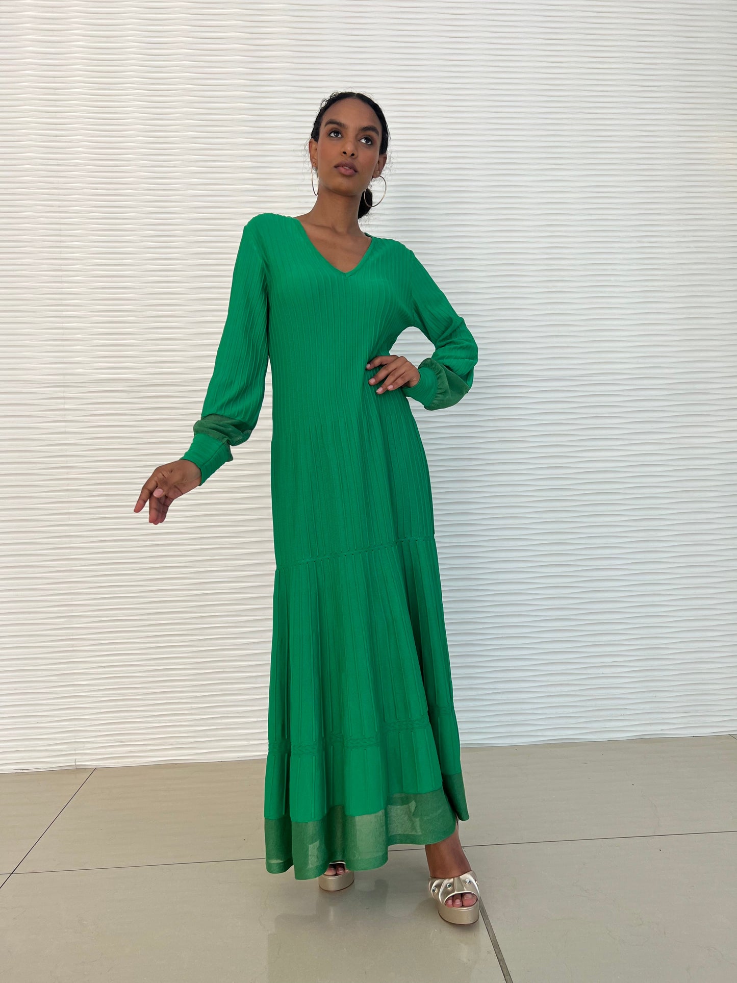Green Midi Dress