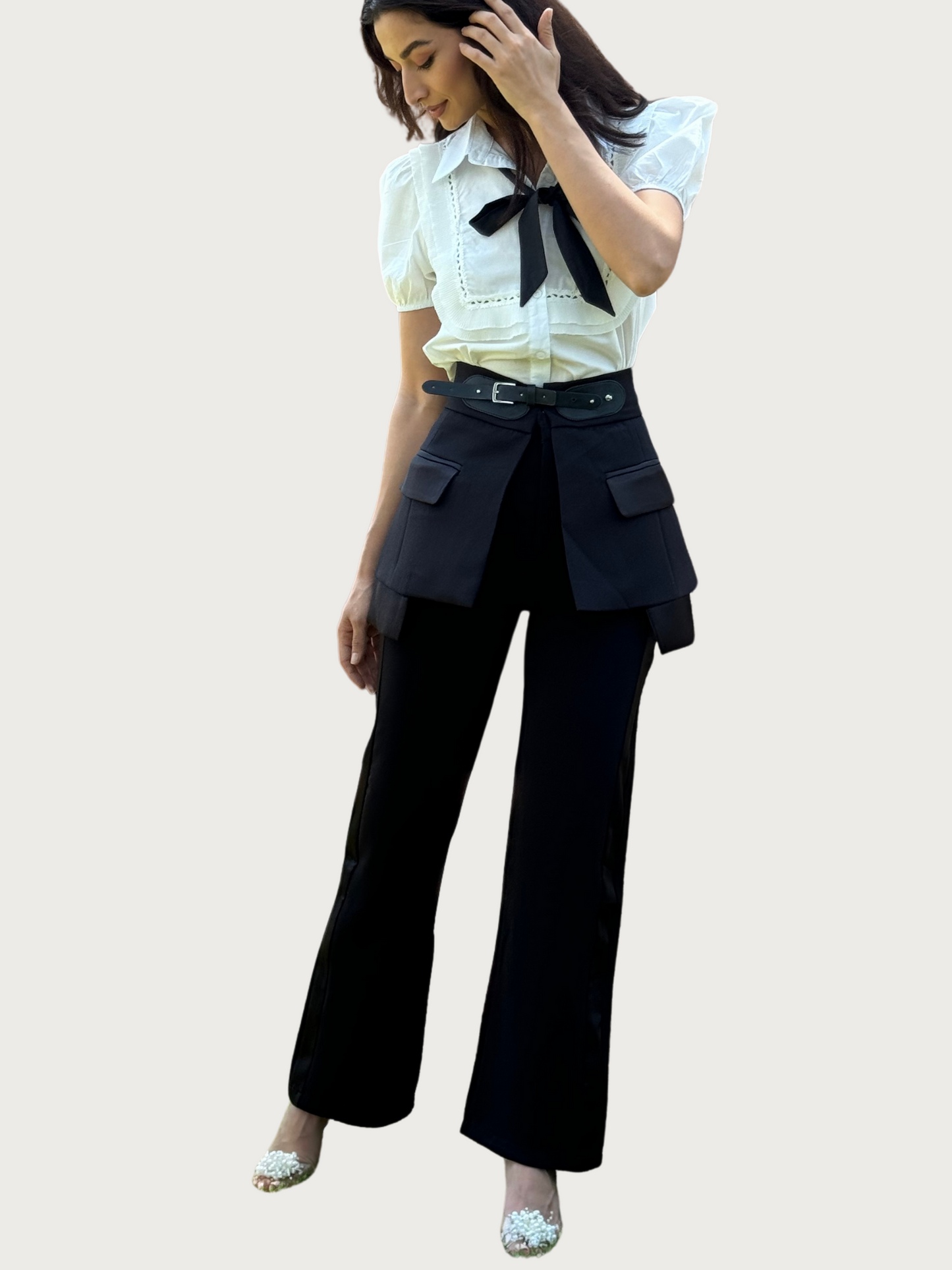 Pants with Wrap Design