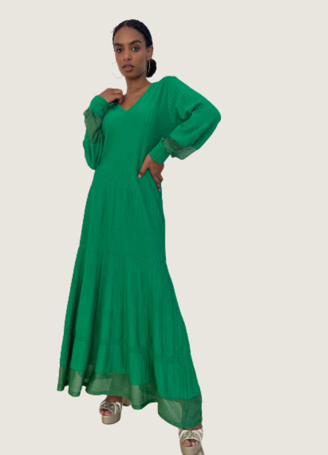 Green Midi Dress