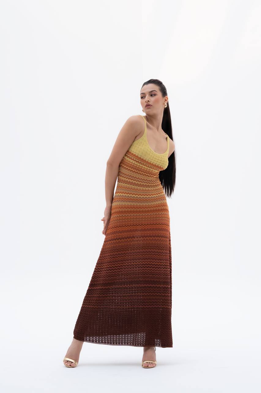 Color Wave dress