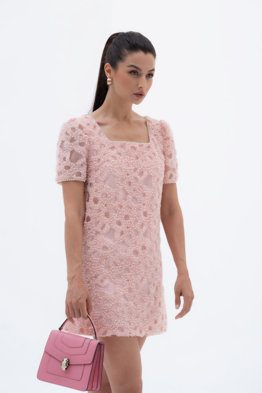 Pearly pink Dress
