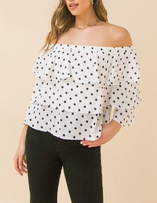 Polka Dot Top