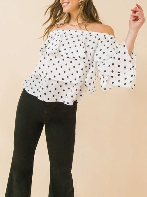 Polka Dot Top