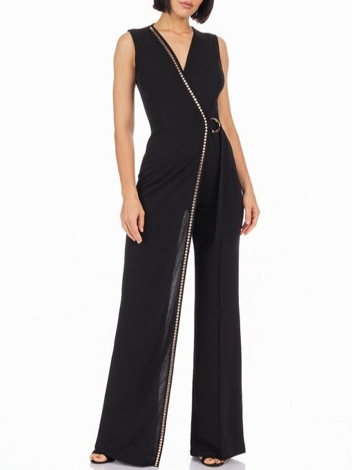 Studded Border Romper