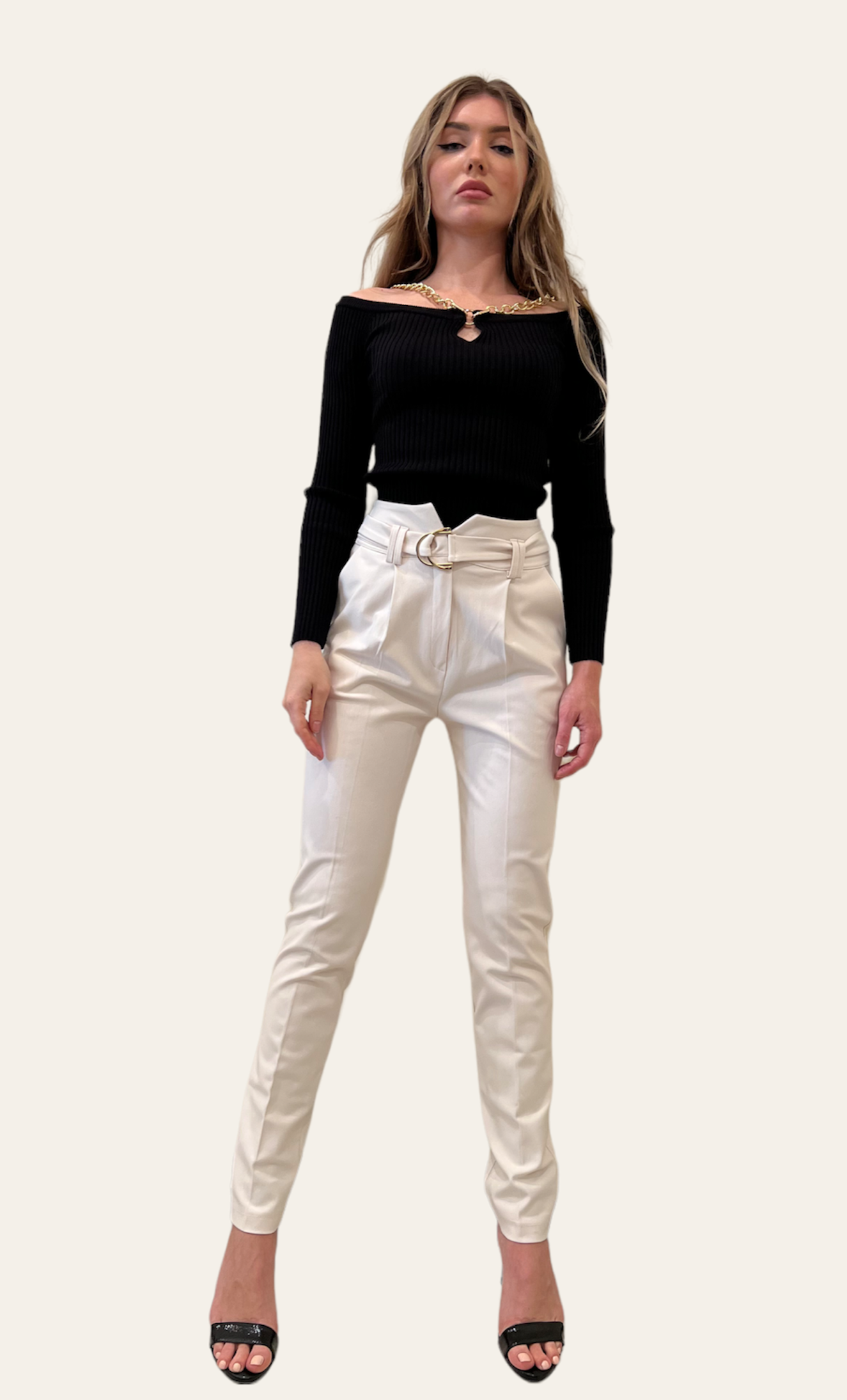 Chain Detail Knit Top