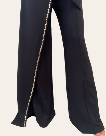 Studded Border Romper