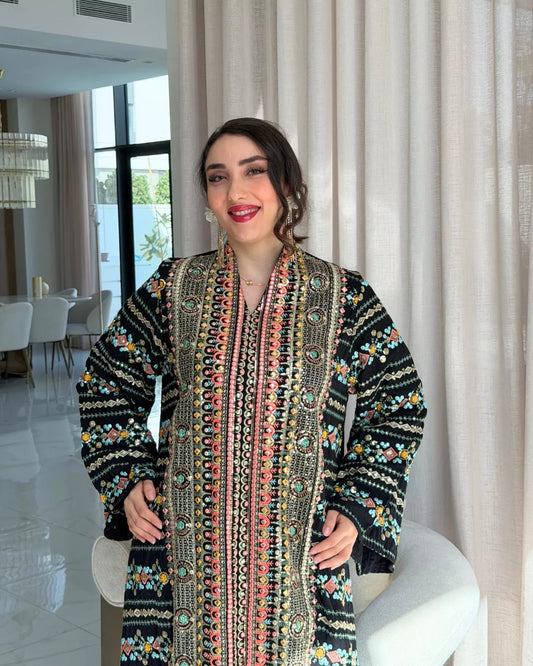 Cham Abaya – Black | Ramadan Collection
