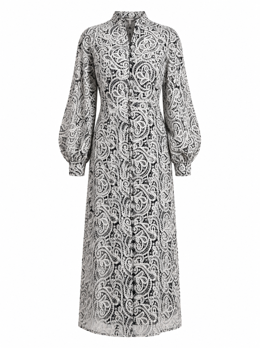 Monochrome Paisley