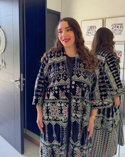 Jawaher Velvet Abaya  – Ramadan Collection