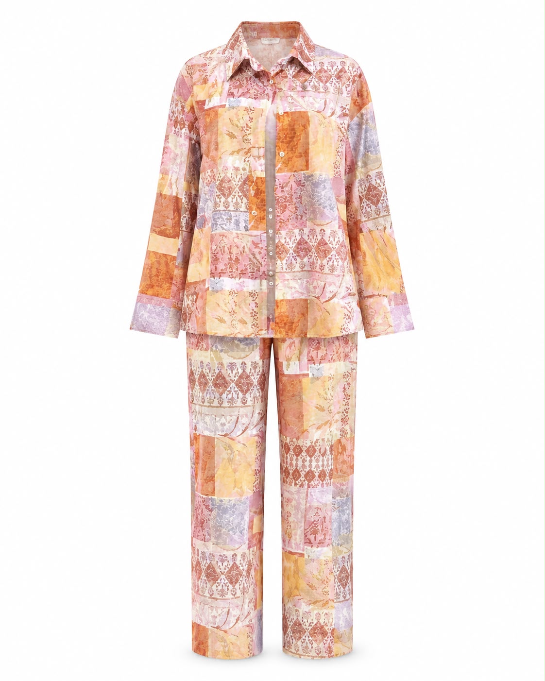 Abstract Print Two-Piece Set