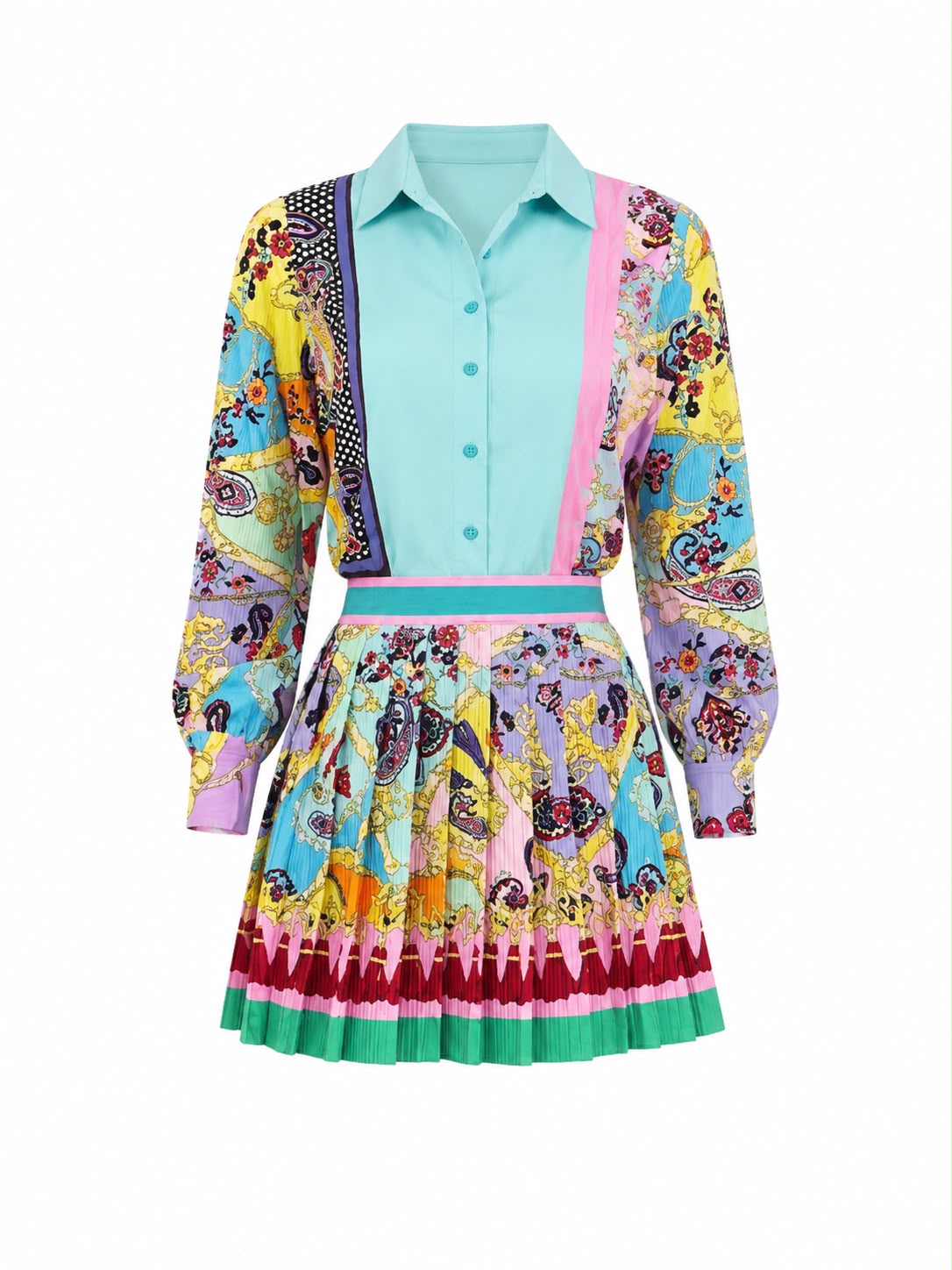 Ameera Blouse & Skirt Set