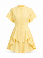 Short Sleeve Mini Dress