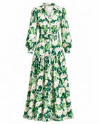 Long Sleeve Blouse & Skirt Set