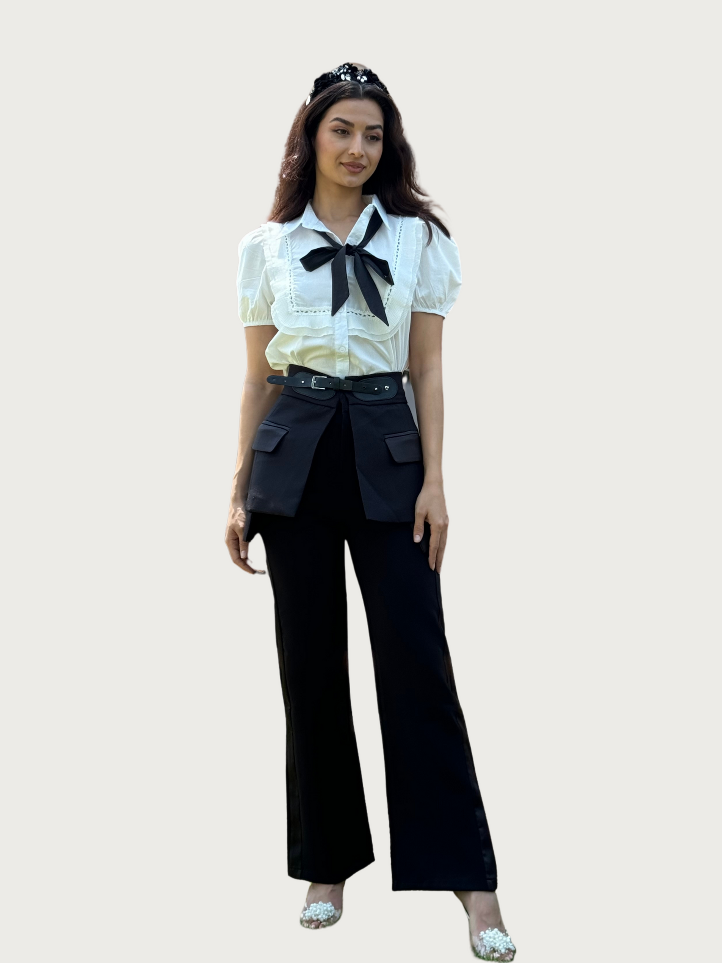 Pants with Wrap Design