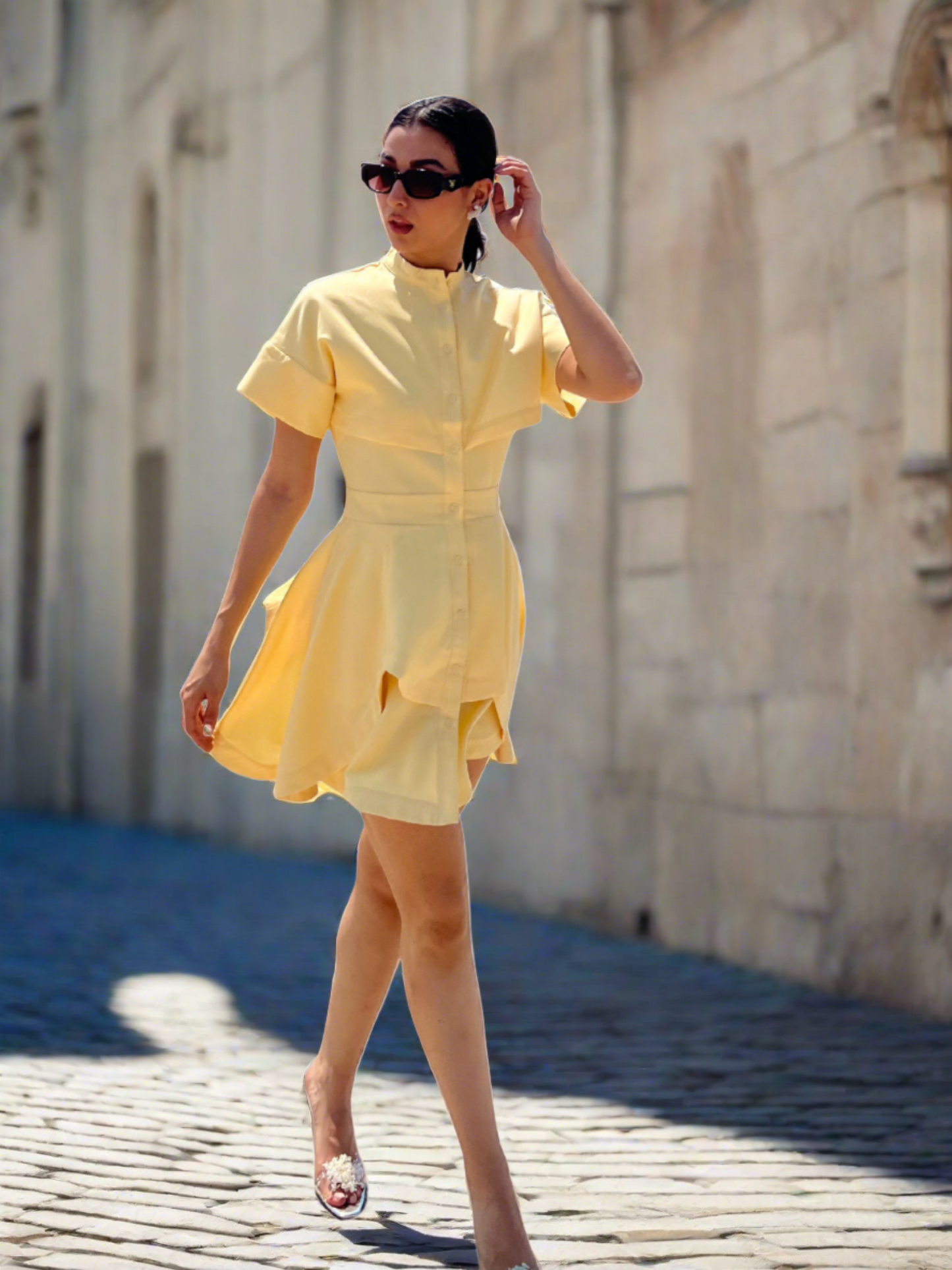 Short Sleeve Mini Dress