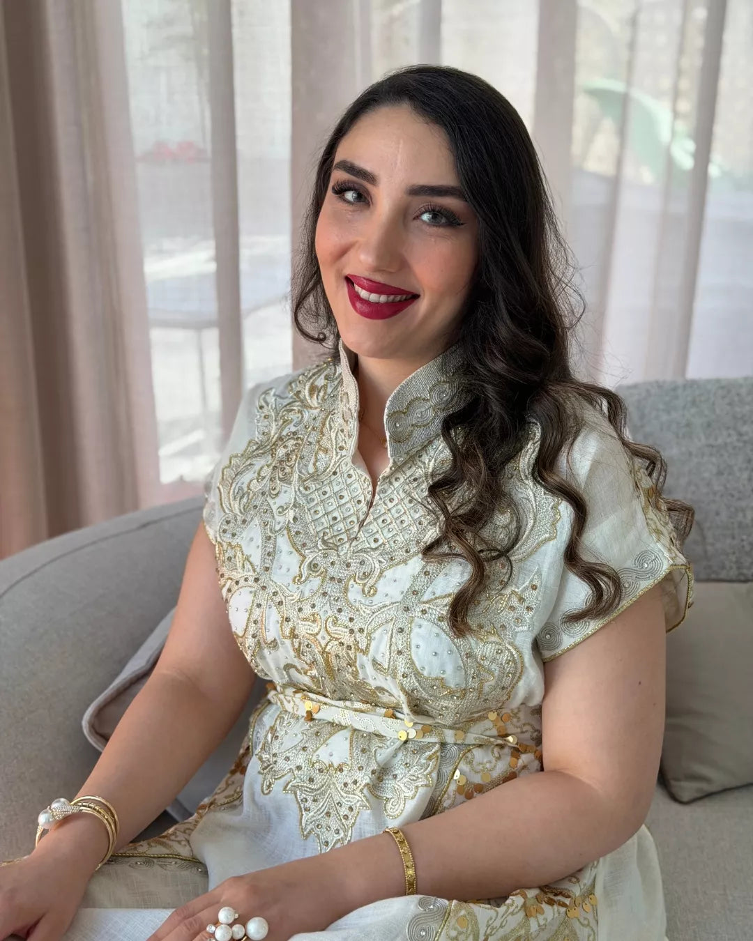 Tamara Abaya yellow - Ramadan Collection